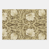 Feuille De Papier Cadeau Conception florale de William Morris (Devant 3)