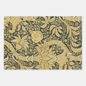 Feuille De Papier Cadeau Conception florale de William Morris (Devant 2)