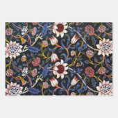 Feuille De Papier Cadeau Conception florale de William Morris (Devant)