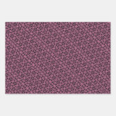 Feuille De Papier Cadeau Conception géométrique (Devant 3)