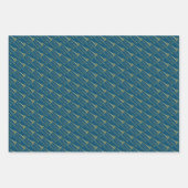 Feuille De Papier Cadeau Conception musicale en laiton Trombone (Devant 3)