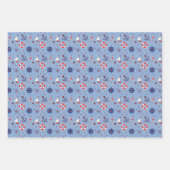 Feuille De Papier Cadeau Conception Nautique (Devant 2)