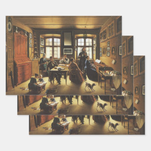 Feuille De Papier Cadeau Concert de famille Bâle par Sebastian Gutzwiller