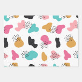 Feuille De Papier Cadeau Conçu (Devant 3)