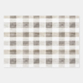 Feuille De Papier Cadeau Cones de pin de Noël (Devant 2)