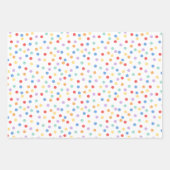 Feuille De Papier Cadeau Confetti Bright (Points) (Devant 3)