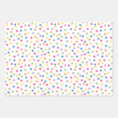 Feuille De Papier Cadeau Confetti Dazzle (points) (Devant 3)