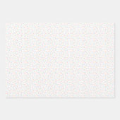 Feuille De Papier Cadeau Confetti Pastels (Points) (Devant 2)