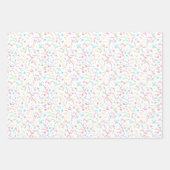 Feuille De Papier Cadeau Confetti Pastels (Surprise) (Devant 2)