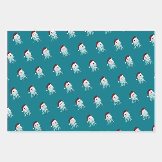 Feuille De Papier Cadeau Confiture de Noël (Devant)