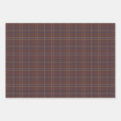 Feuille De Papier Cadeau Congo Brown and Spicy Mix Plaid (Devant 3)