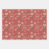 Feuille De Papier Cadeau Contes d'hiver Enchanté Noël Fox (Devant 2)