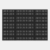 Feuille De Papier Cadeau Contrôleur de jeu vidéo Happy & Sweaty (Devant 2)