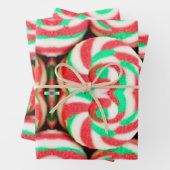 Feuille De Papier Cadeau Cookie de Noël (En situation)