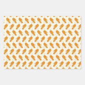 Feuille De Papier Cadeau cool carrelé poulet restauration rapide motif (Devant 3)