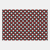 Feuille De Papier Cadeau Cool carte costume motif casino (Devant 3)