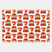 Feuille De Papier Cadeau Cool Casino motif (Devant)