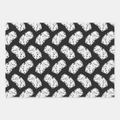 Feuille De Papier Cadeau Cool de jeu de dés motif Casino (Devant 2)