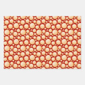 Feuille De Papier Cadeau cool Golf amateurs de sports de ballon carrelé (Devant)