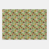 Feuille De Papier Cadeau cool italien carrelé (Devant 3)