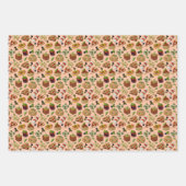 Feuille De Papier Cadeau cool italien carrelé (Devant)