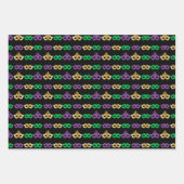 Feuille De Papier Cadeau cool mardi gras (Devant 2)