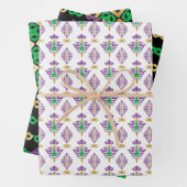 Feuille De Papier Cadeau cool mardi gras (En situation)