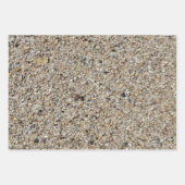 Feuille De Papier Cadeau cool plage et motif (Devant 3)