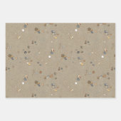 Feuille De Papier Cadeau cool plage et motif (Devant)