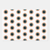 Feuille De Papier Cadeau Cool Rainbow Eyes (Devant 2)