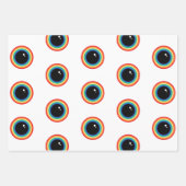 Feuille De Papier Cadeau Cool Rainbow Eyes (Devant)