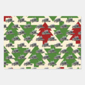 Feuille De Papier Cadeau Cool semi-conducteur de camion (Devant 2)