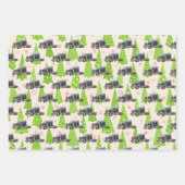 Feuille De Papier Cadeau Cool semi-conducteur de camion (Devant)