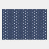 Feuille De Papier Cadeau Coordination des meilleures Fêtes des pères (Devant 3)