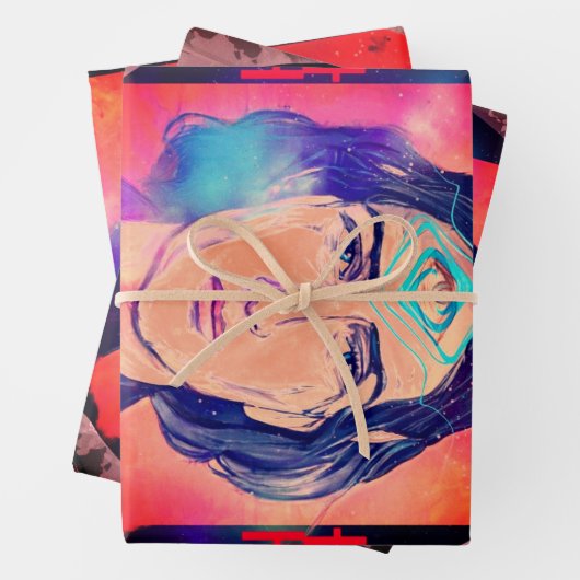 Feuille De Papier Cadeau Copernicus a Fire Elf High Weight (En situation)