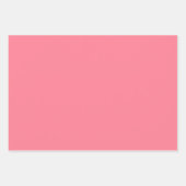 Feuille De Papier Cadeau Coquette Cherry Pink Bow Wrapping Paper Sheet Set (Devant 3)