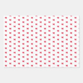 Feuille De Papier Cadeau Coquette de la boîte de Noël (Devant)