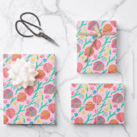 Coquillages doux Joli Motif rose