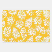 Feuille De Papier Cadeau Coral Reefs Beach Mariage d'été (Devant 3)