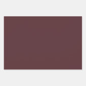 Feuille De Papier Cadeau Cosmos au chocolat simple pour vacances (Devant 3)