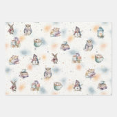 Feuille De Papier Cadeau Cosy Soft Pastel (Devant)