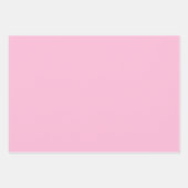 Feuille De Papier Cadeau Coton Candy couleur solide (Devant)