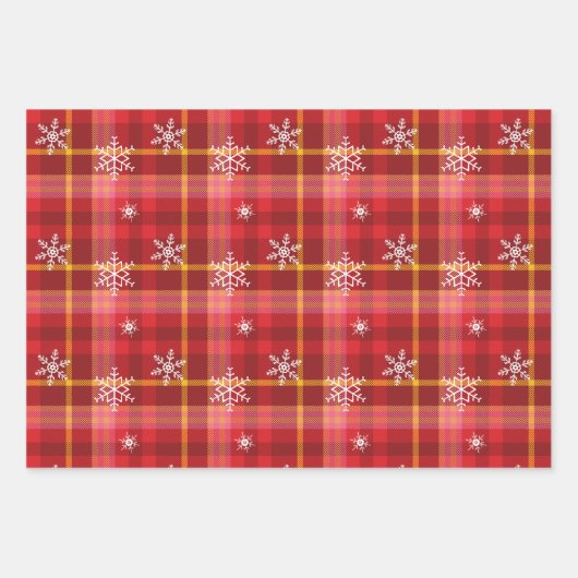 Feuille De Papier Cadeau Couette de Noël (Devant)