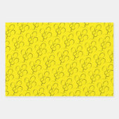 Feuille De Papier Cadeau Couleur Bloc heureux Anniversaire Occasion (Devant 2)