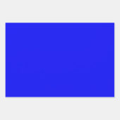 Feuille De Papier Cadeau Couleur du peacock (Devant 2)