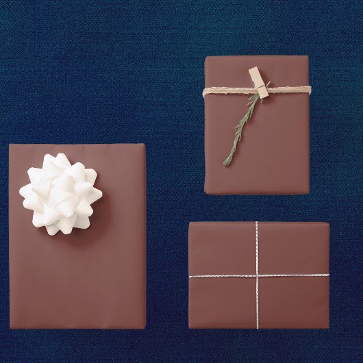 Feuille De Papier Cadeau Couleur solide