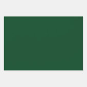 Feuille De Papier Cadeau Couleur solide à feuillage persistant (Devant 2)