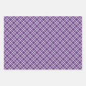 Feuille De Papier Cadeau Couleur solide Améthyste violet (Devant 3)