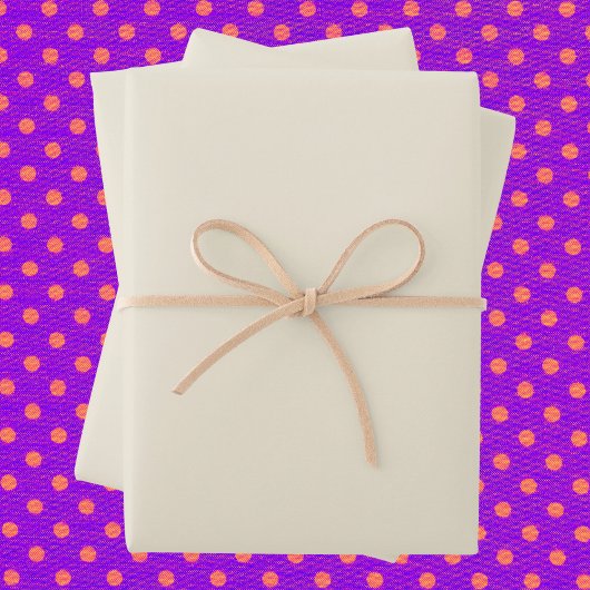 Feuille De Papier Cadeau Couleur solide Eggshell