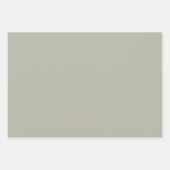 Feuille De Papier Cadeau Couleur solide Mist d'octobre (Devant 3)